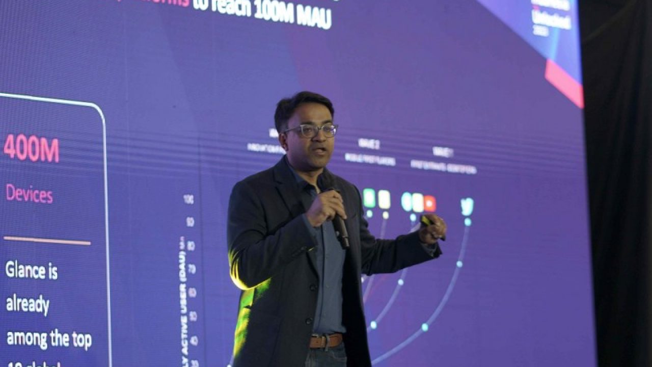 Piyush Shah Co founder of InMobi Group and President COO of Glance at Glance Indonesia Unlocked 2023 1 800x533