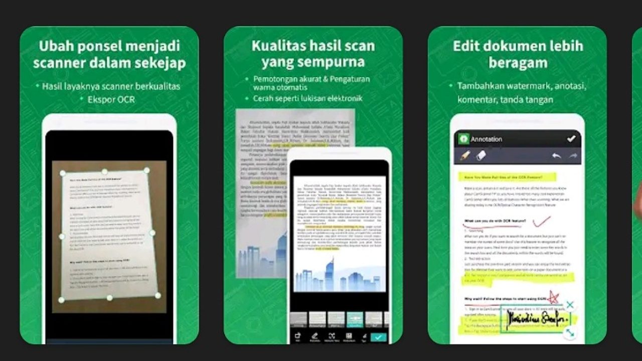 Fitur Camscanner, Aplikasi Andal untuk Bantu Pekerjaan