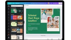 cara buat kartu ucapan lebaran