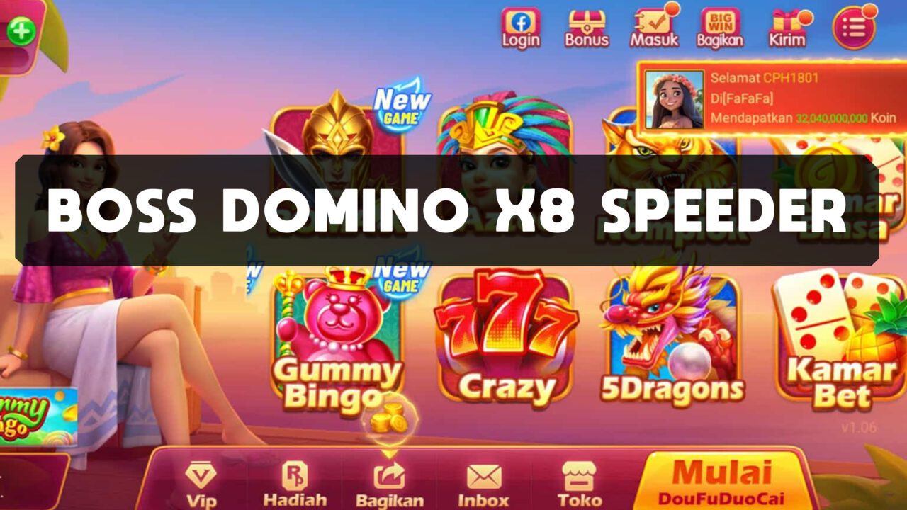 APK MOD Terbaru 2023 Boss Domino X8 Speeder