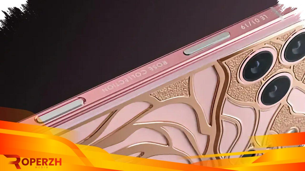 Caviar Ubah iPhone 17 Pro Jadi Perhiasan Langka Pink Lotus
