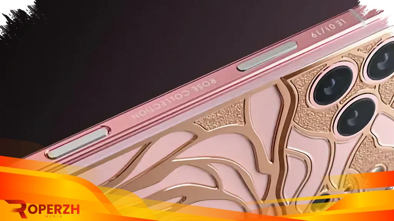 Caviar Ubah iPhone 17 Pro Jadi Perhiasan Langka Pink Lotus